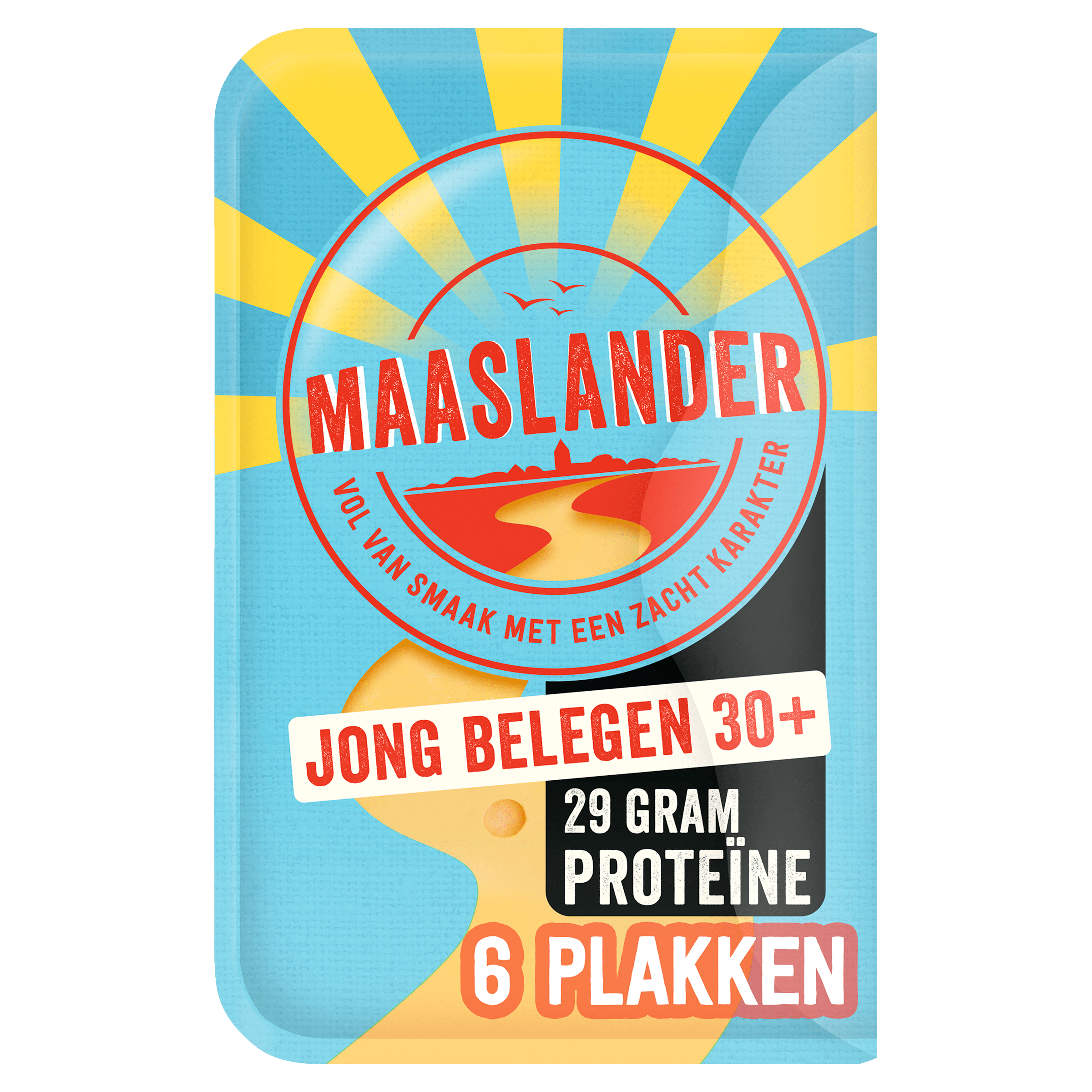 Maaslander Jong Belegen Plakken 30+ Per Tray 150 G