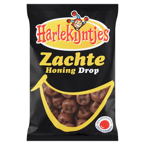 Harlekijntjes Zachte zoete honingdrop