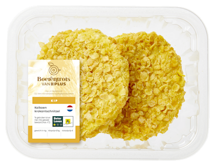 Kalkoen krokantschnitzel