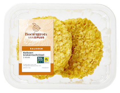 Kalkoen krokantschnitzel