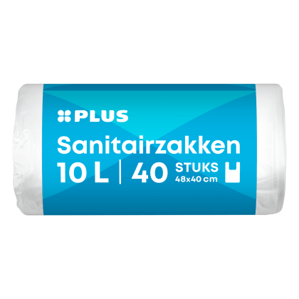 Sanitairzakken 10 liter