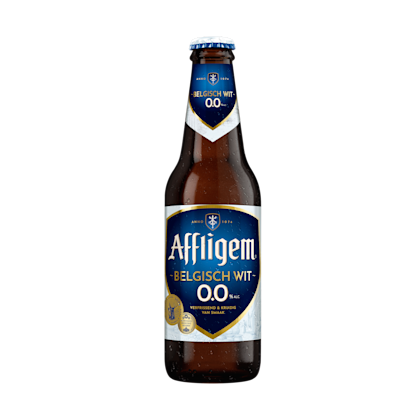 Belgisch wit 0.0 bier fles
