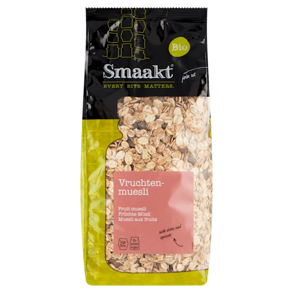 Smaakt Vruchtenmuesli bio
