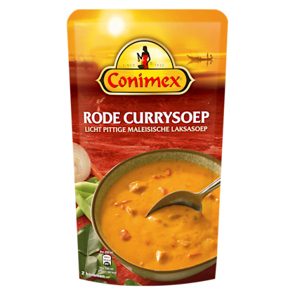 Rode Currysoep