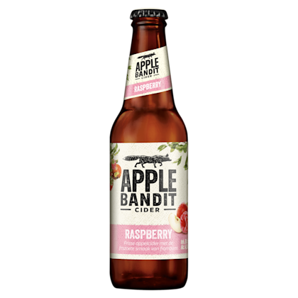 Apple Bandit Raspberry cider fles