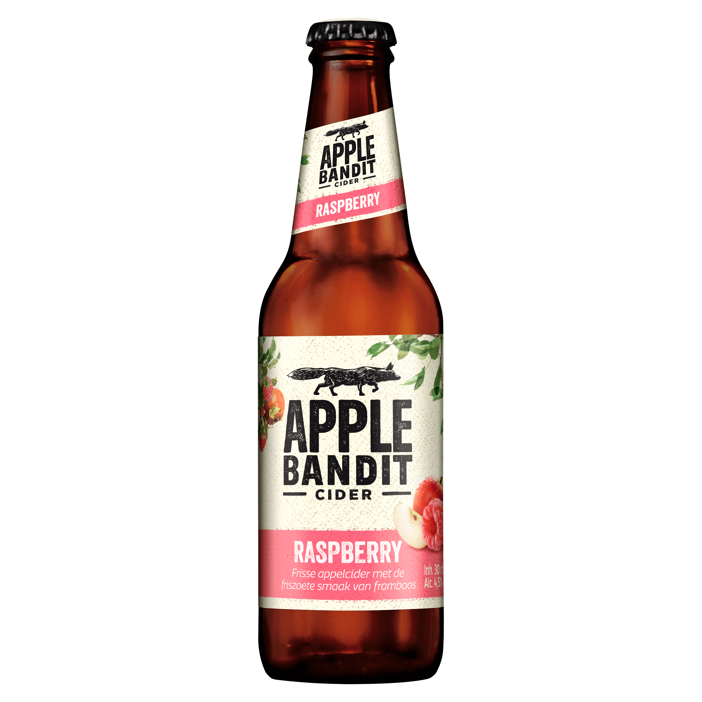 Apple Bandit Cider raspberry fles Per Fles 300 ml