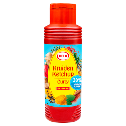 Kruiden ketchup curry minder suiker