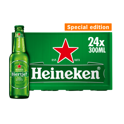 Premium pilsener bier fles