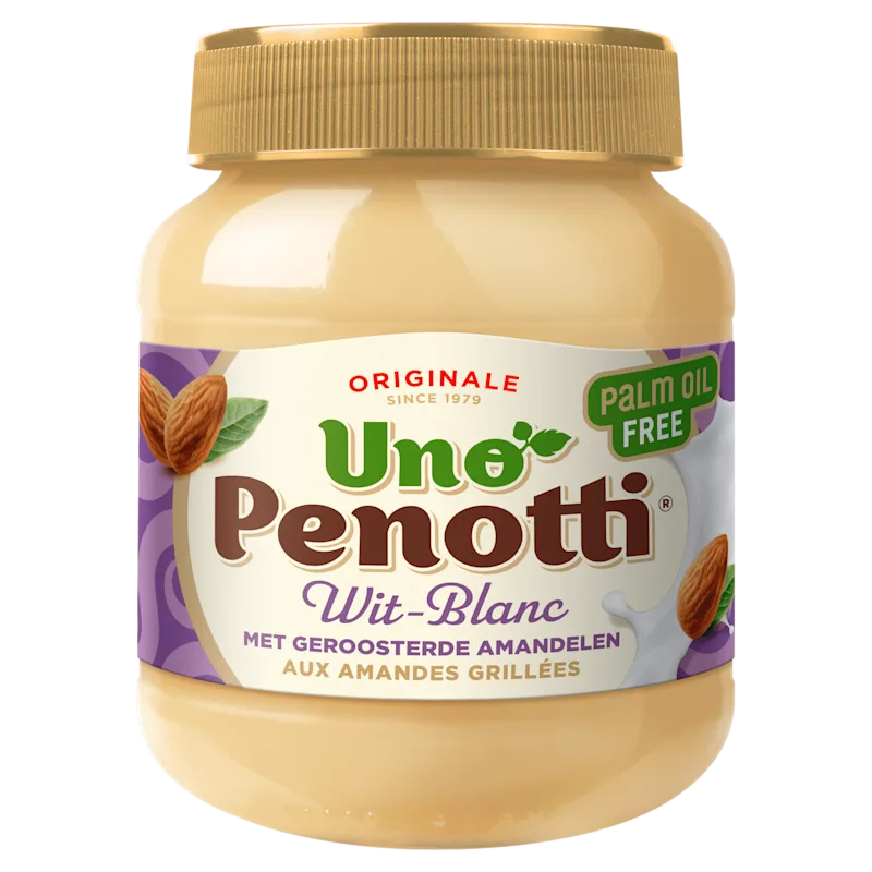 Uno Penotti Wit met geroosterde amandelen