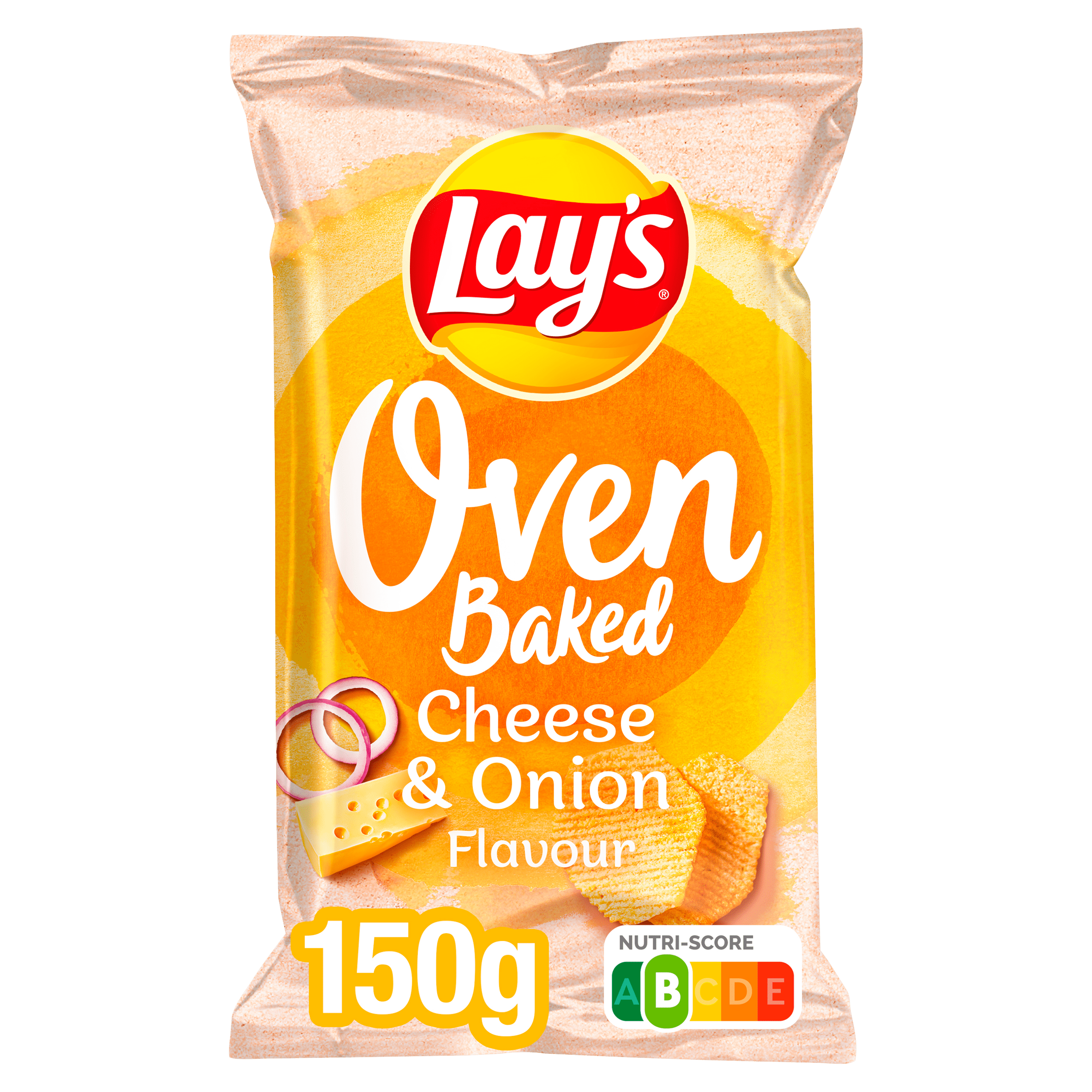 Lays Oven Cheese Onion Per Zak 150 g