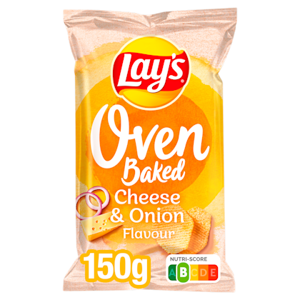 Oven chips cheese onion