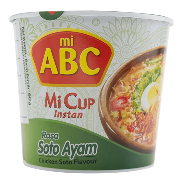 Abc Soto chicken noodles cup
