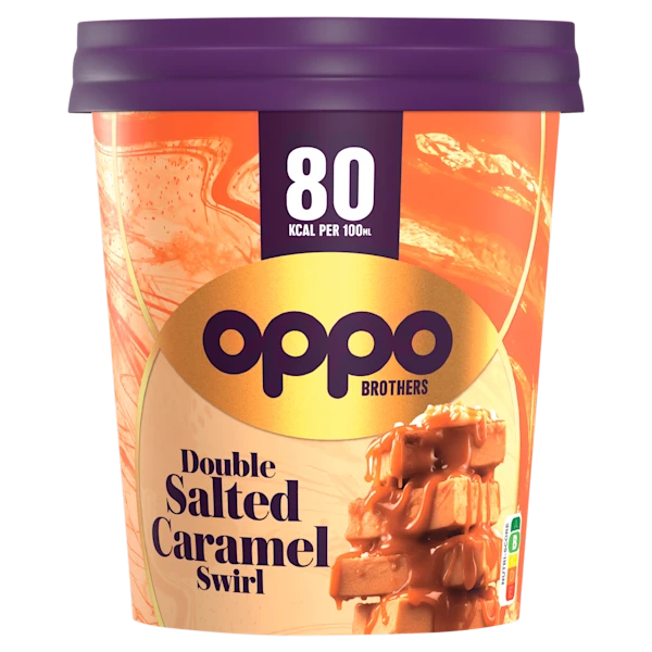 Oppo Pint double salted caramel swirl