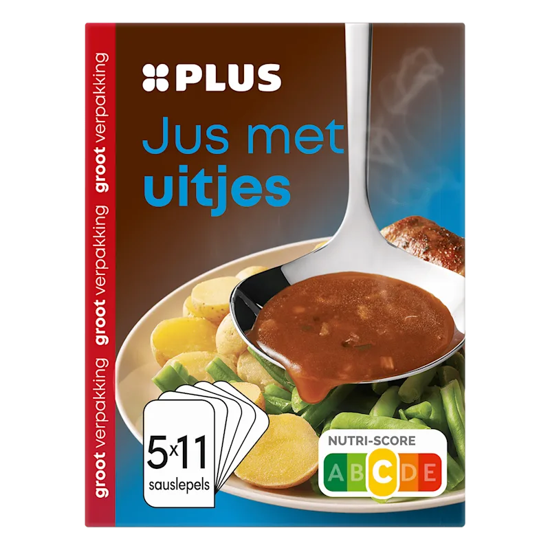 PLUS Jus met uitjes 5 pak