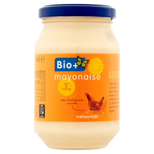 BIO+ Mayonaise vol & romig