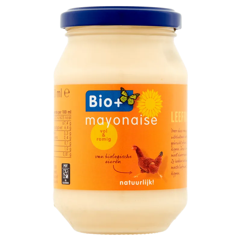 BIO+ Mayonaise vol & romig