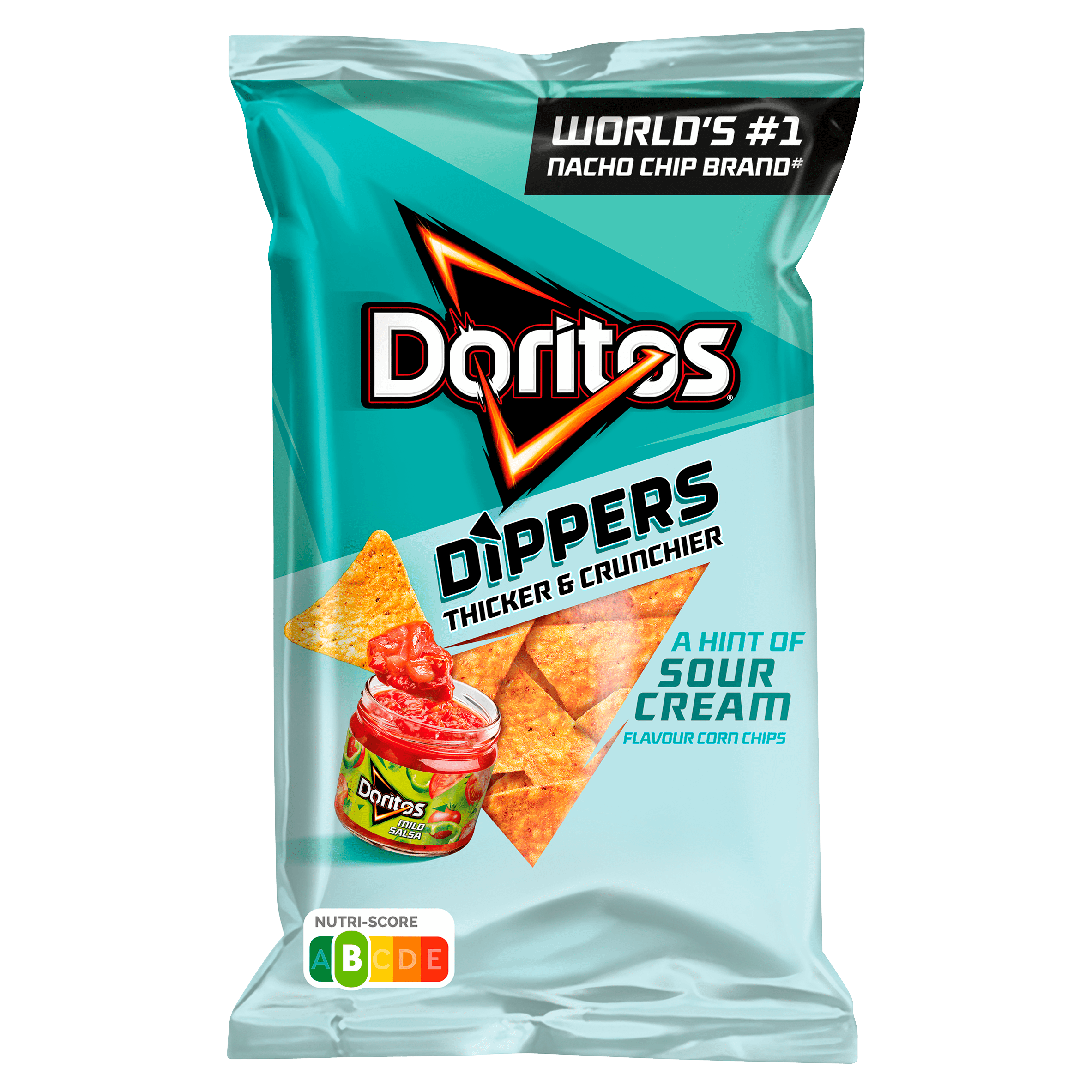 Doritos Dippers Hint of Sour Cream & Onion Per Zak 185 g