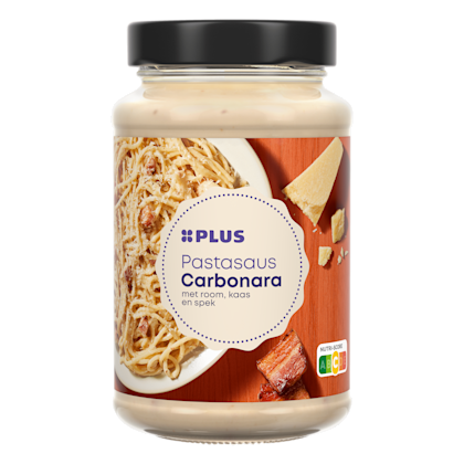 PLUS Pastasaus carbonara