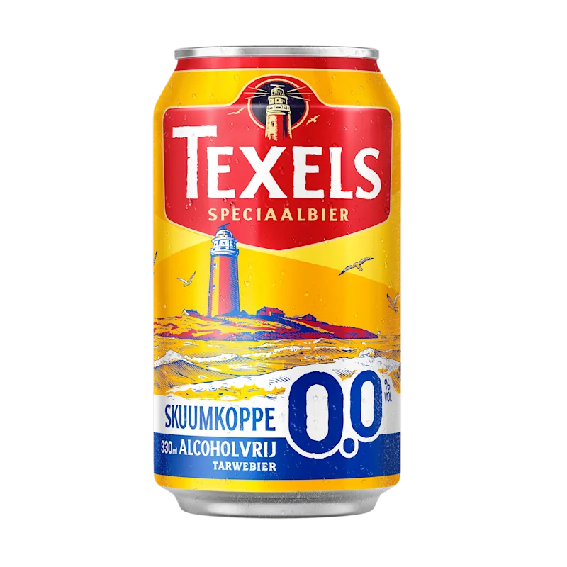Texels Skuumkoppe 0.0 bier blik