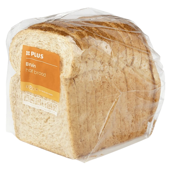 PLUS Rond bruin half