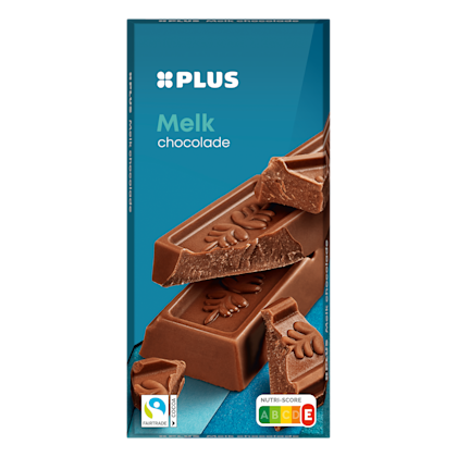 Chocoladereep melk Fairtrade