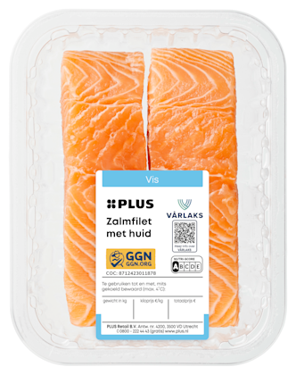 Zalmfilet met huid - PLUS