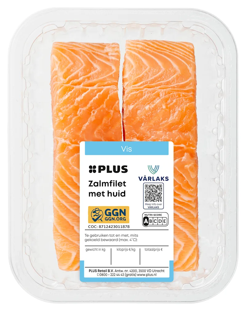 PLUS Zalmfilet met huid