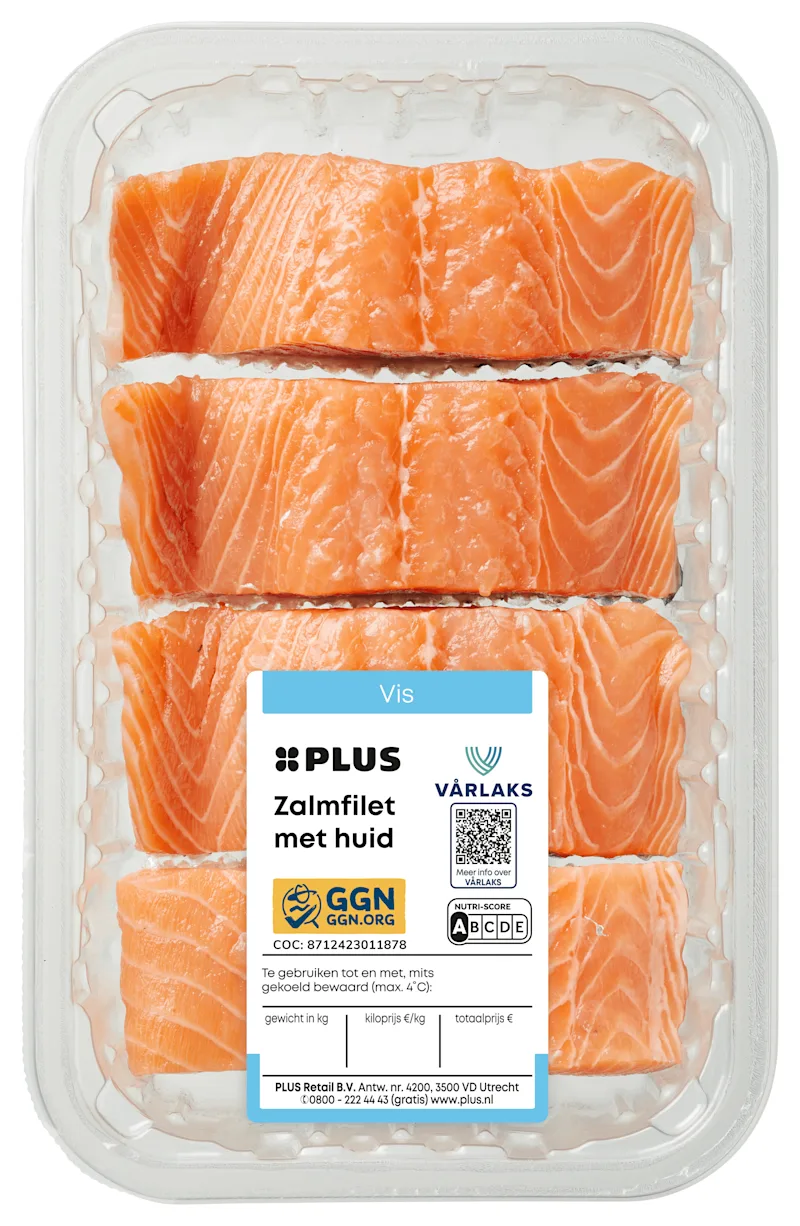 PLUS Zalmfilet met huid