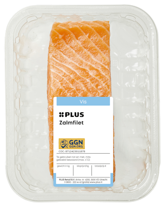 Zalmfilet zonder huid