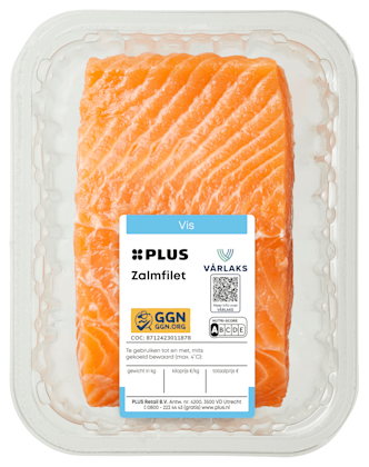 Zalmfilet zonder huid - PLUS