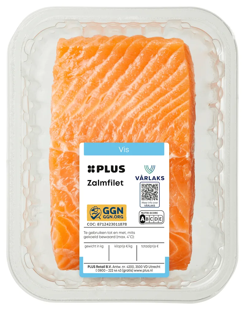 PLUS Zalmfilet zonder huid