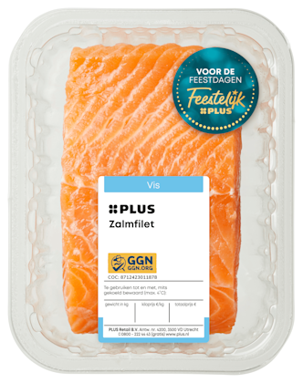 Zalmfilet zonder huid