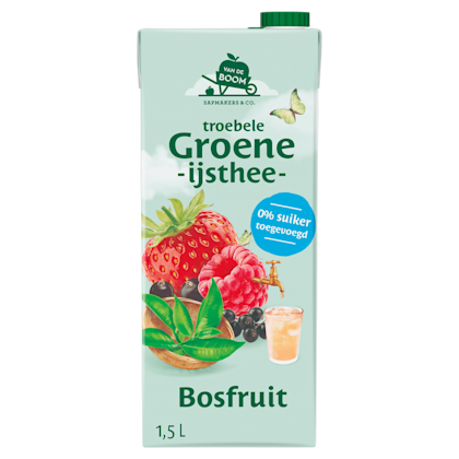 Groene thee bosfruit