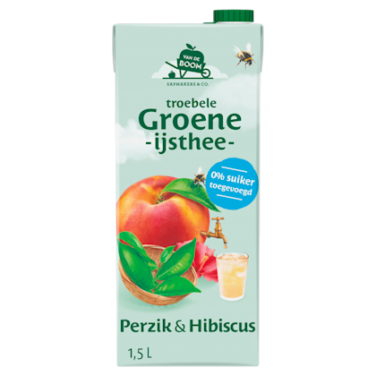 Groene thee perzik
