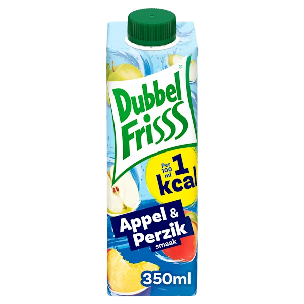 Dubbelfrisss 1Kcal Appel & perzik