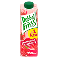 Dubbelfrisss 1Kcal framboos & cranberry