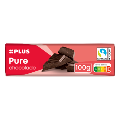 Chocoladereep puur Fairtrade