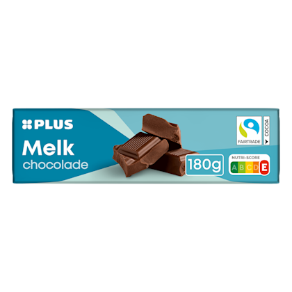 Chocoladereep melk Fairtrade