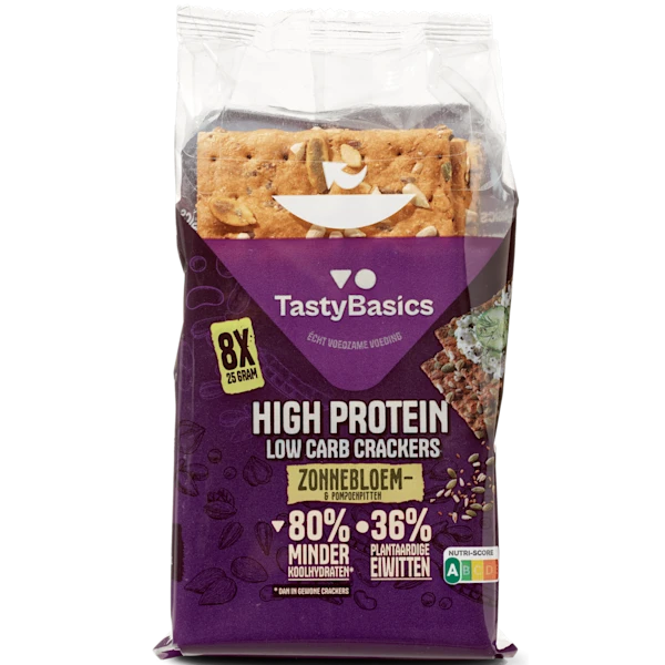 TastyBasics Cracker zonnebloem pompoenpit