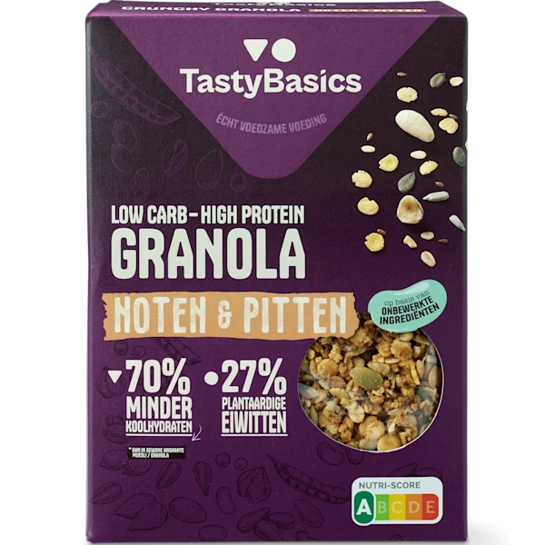 TastyBasics Granola noten en pitten