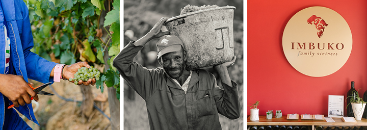 Het wijnhuis Imbuko.