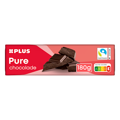 Chocoladereep puur Fairtrade