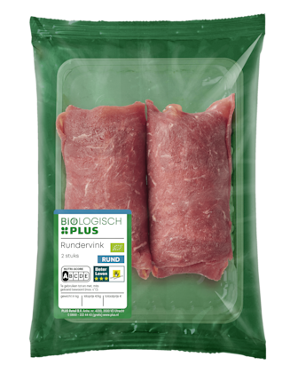 Biologisch PLUS Rundervink 2 stuks