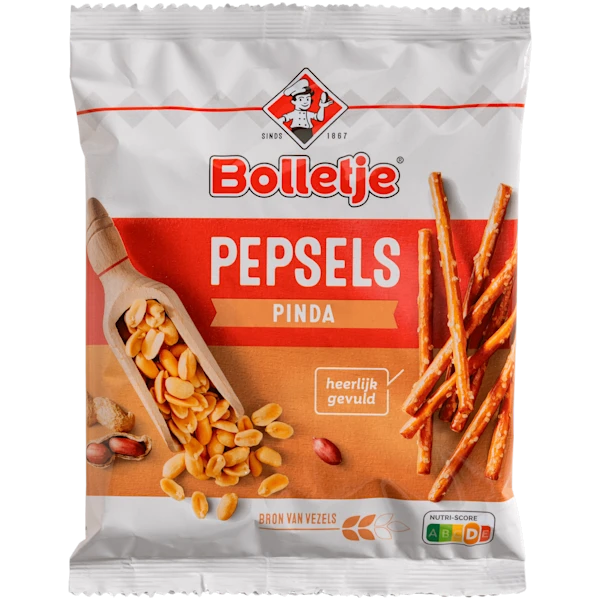 Bolletje Pinda pepsels