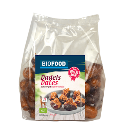 Dadels zonder pit bio