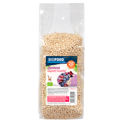 Gepofte quinoa bio