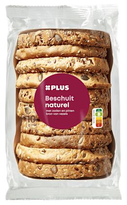 Beschuit luxe naturel met zaden