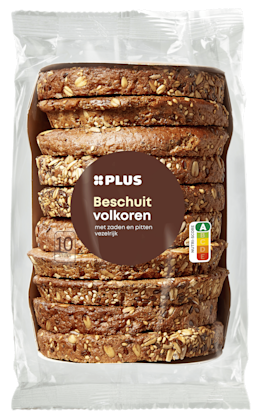 Beschuit volkoren met zaden