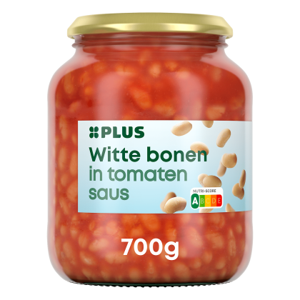 Witte bonen in tomatensaus