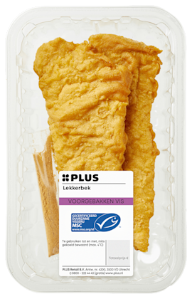Gebakken lekkerbek - PLUS